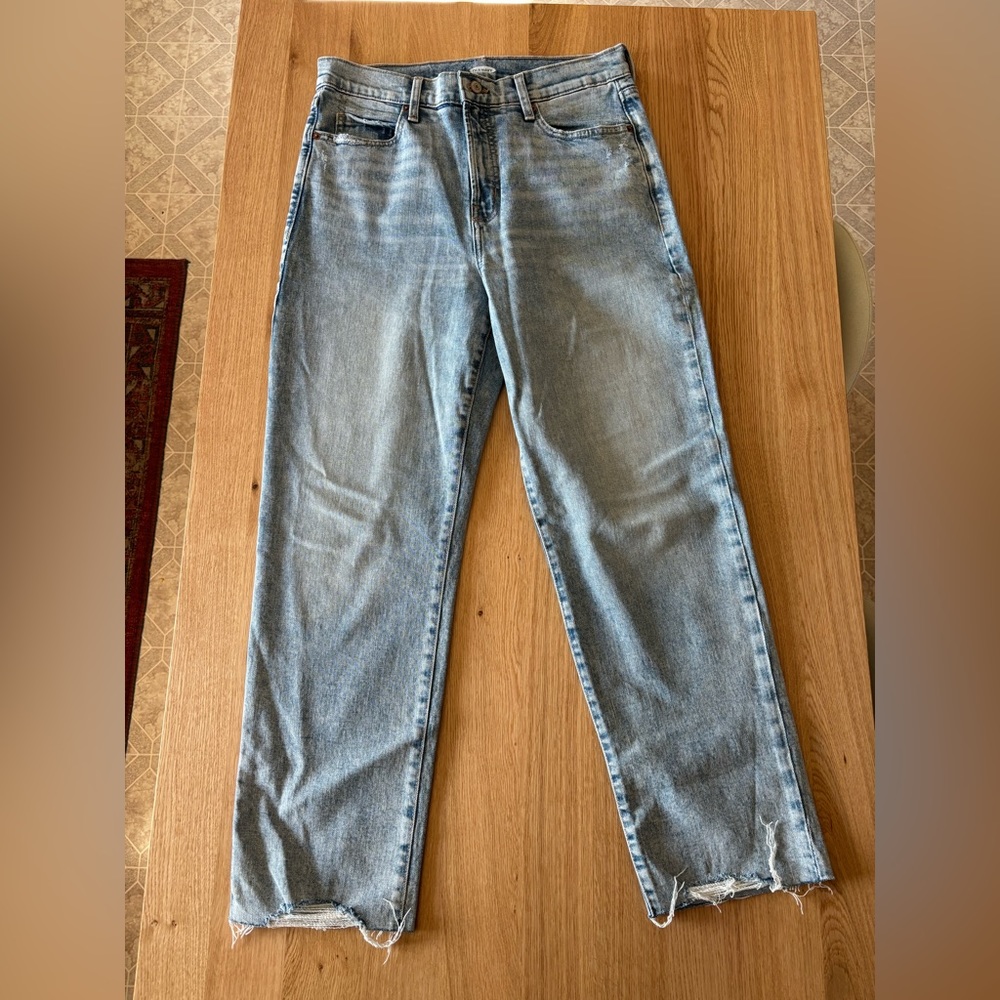 Old Navy Sky High Jeans - Straight Leg, Size 10